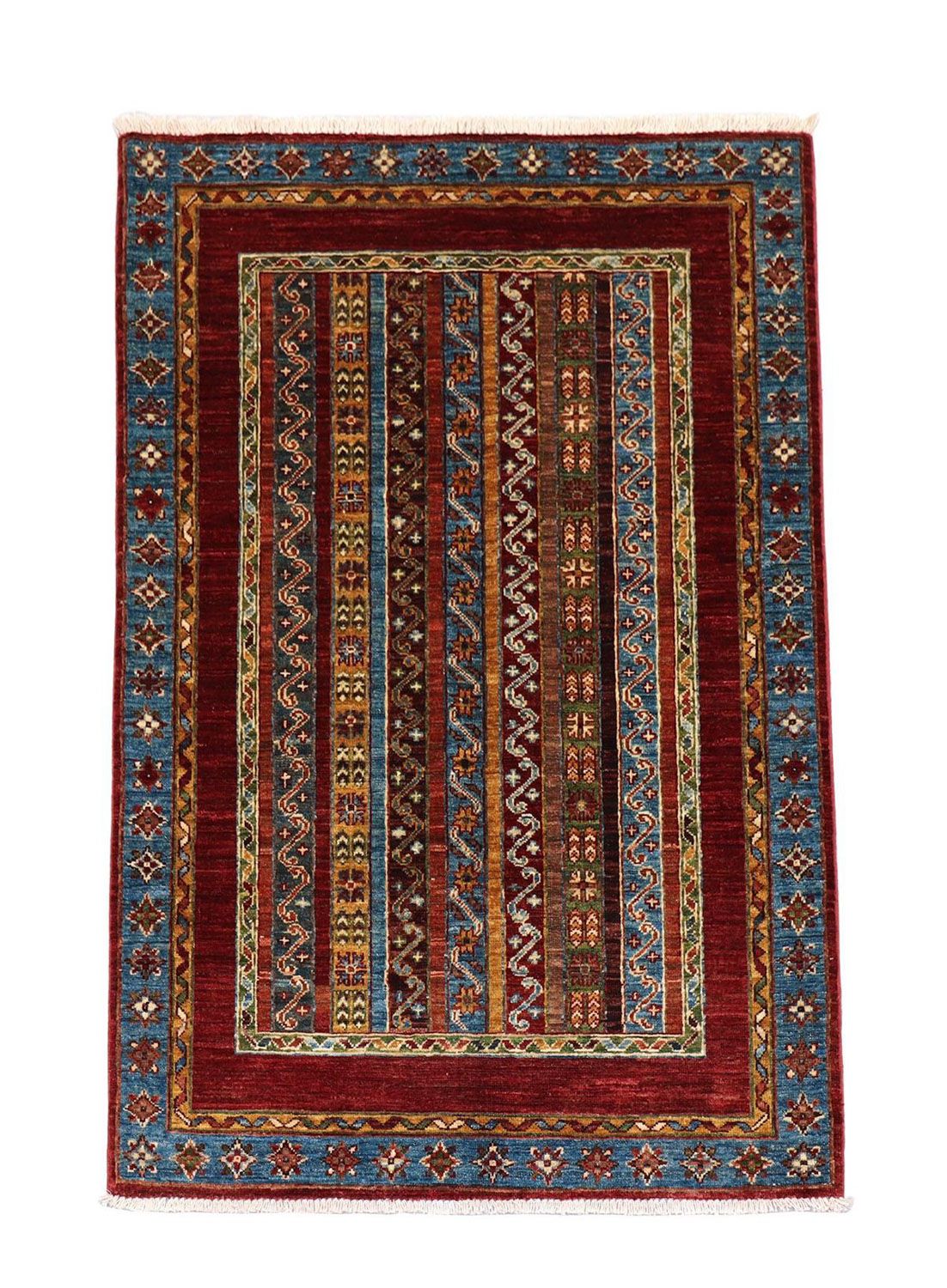 Tapis Ziegler - 152 x 103 cm - bleu foncé