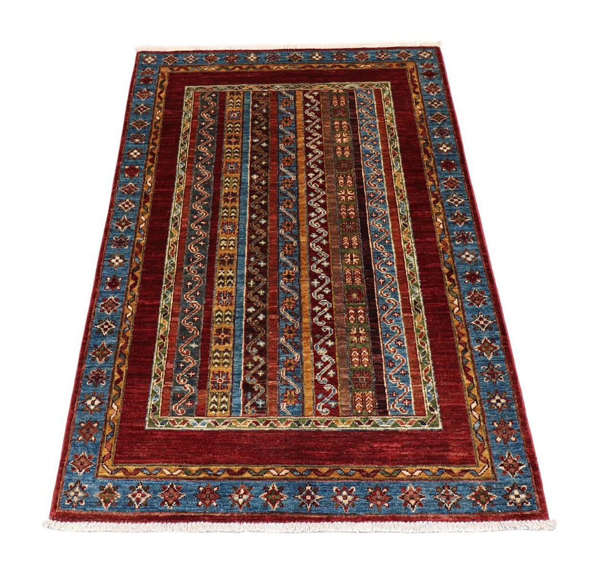 Tapis Ziegler - 152 x 103 cm - bleu foncé