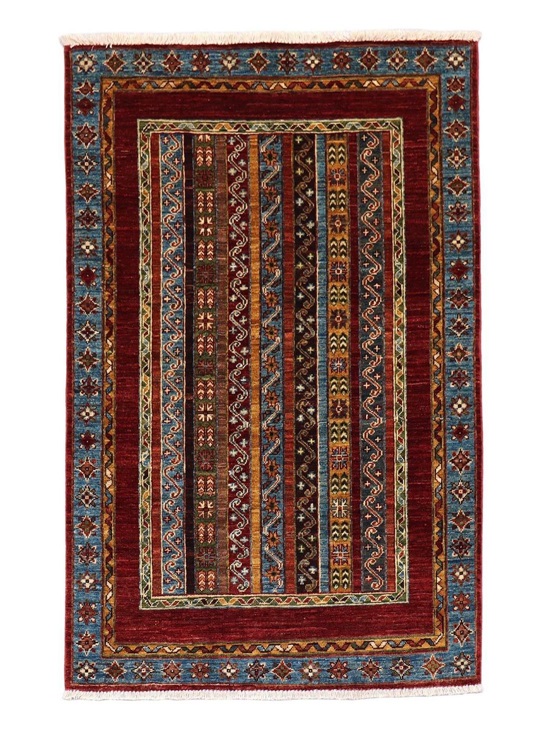 Tapis Ziegler - 152 x 105 cm - rouge foncé