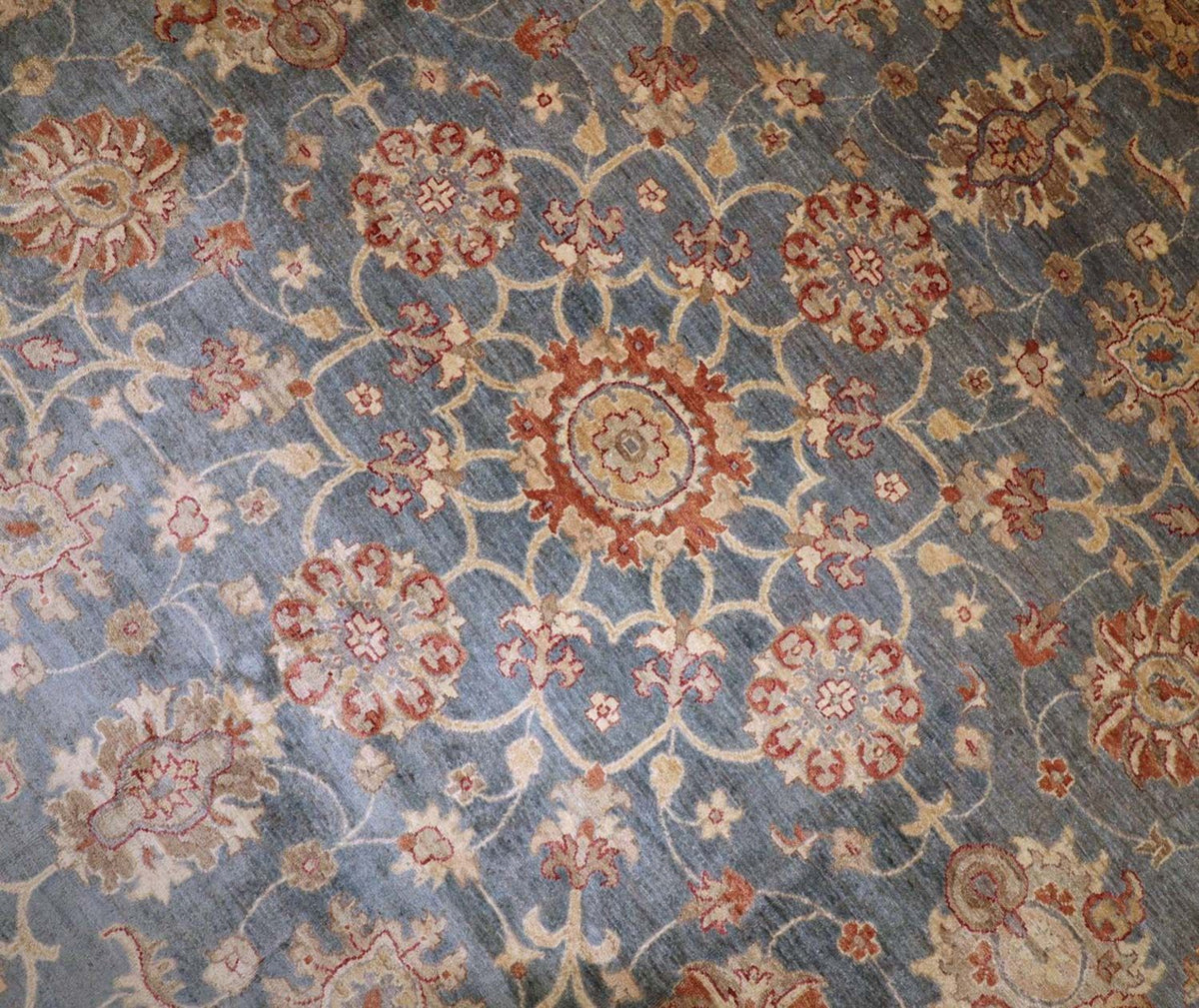 Tapis Ziegler ronde  - 310 x 303 cm - gris