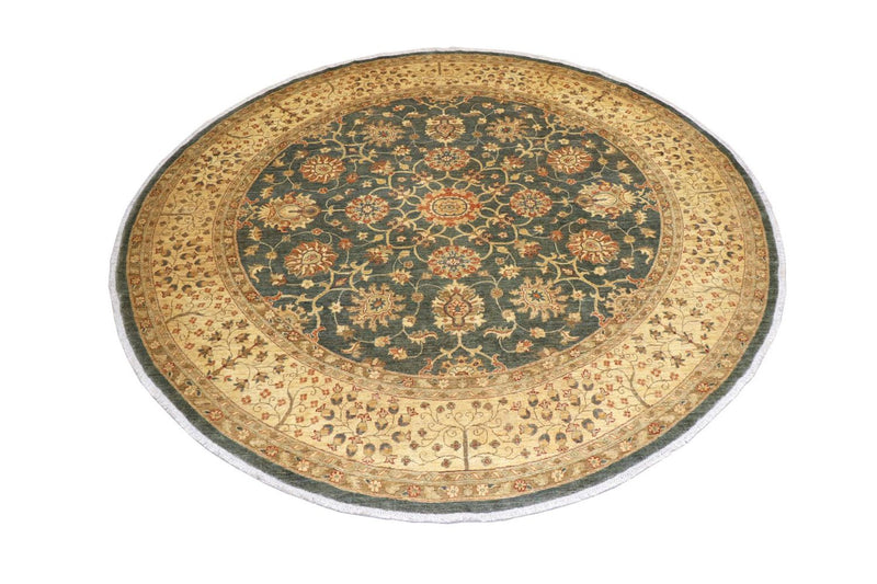 Tapis Ziegler ronde  - 310 x 303 cm - gris