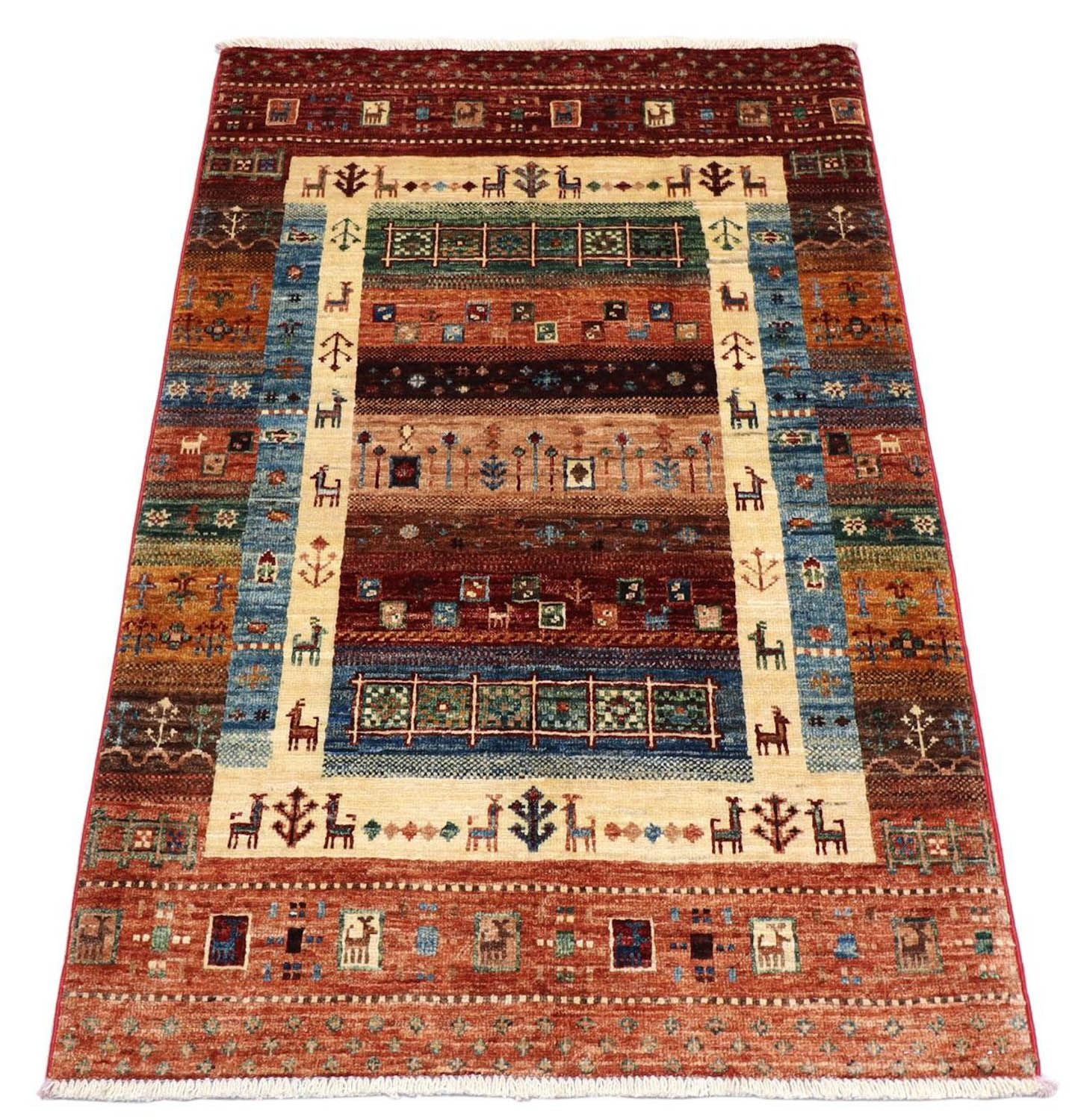 Tapis Ziegler - 130 x 82 cm - rouge clair