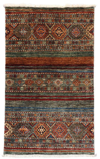 Tapis Ziegler - 130 x 82 cm - rouge foncé