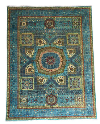 Tapis Ziegler - 368 x 271 cm - turquoise