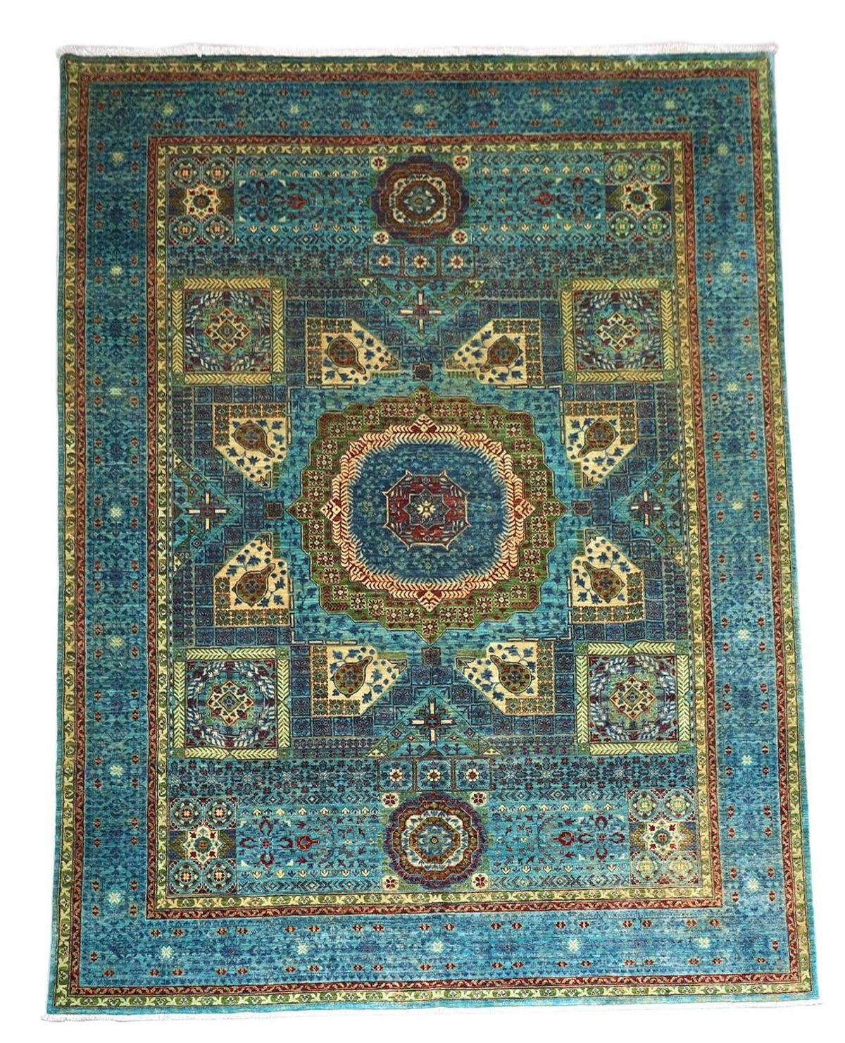 Tapis Ziegler - 368 x 271 cm - turquoise