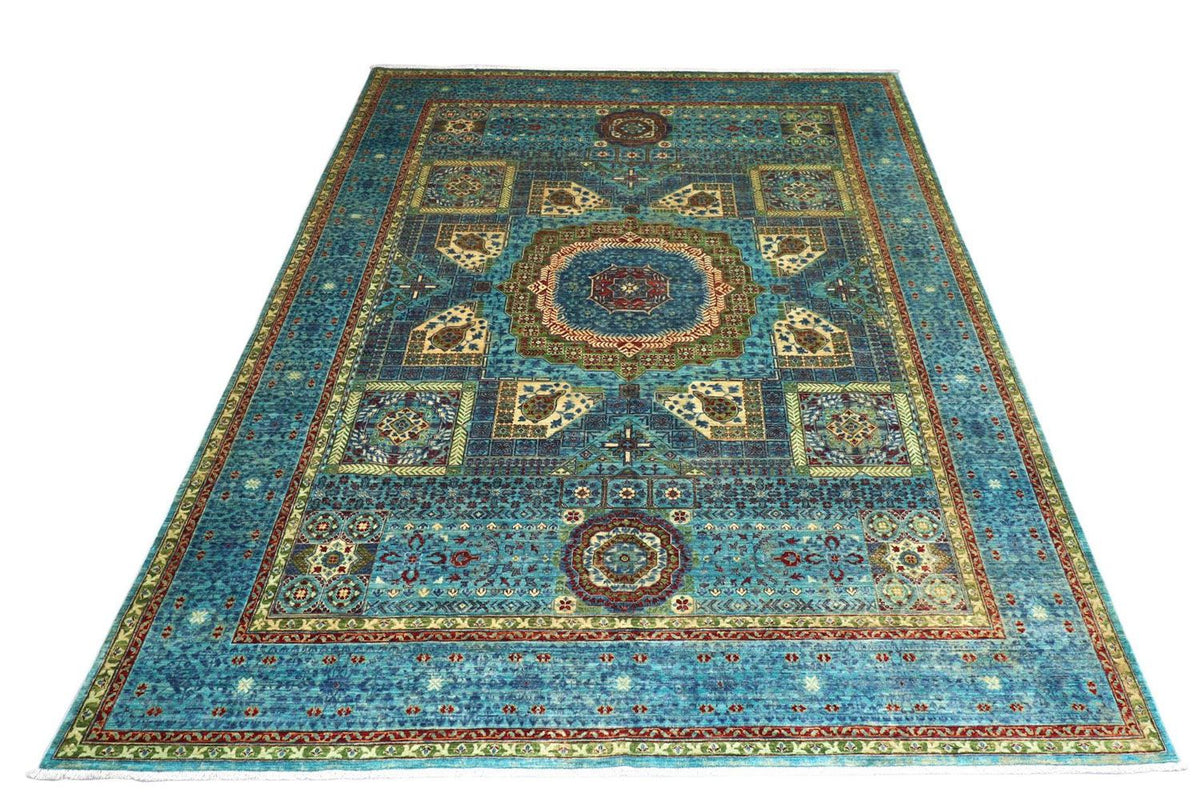 Tapis Ziegler - 368 x 271 cm - turquoise