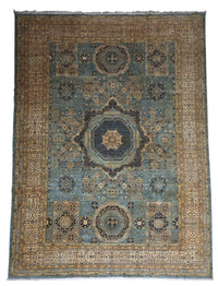 Tapis Ziegler - 427 x 313 cm - bleu