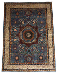 Tapis Ziegler - 423 x 309 cm - bleu foncé