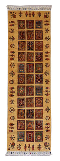 Tapis de couloir Tapis Ziegler - 248 x 81 cm - rouge foncé