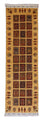 Tapis de couloir Tapis Ziegler - 248 x 81 cm - rouge foncé