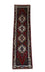 Tapis de couloir Tapis Turkaman - 290 x 71 cm - rouge