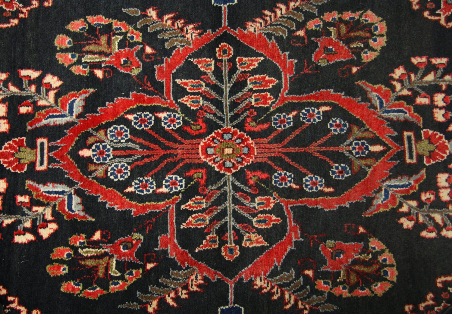 Tapis de couloir Tapis persan - Nomadic - 506 x 110 cm - bleu