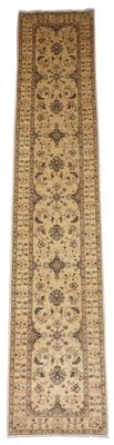 Tapis de couloir Tapis Ziegler - 394 x 78 cm - beige
