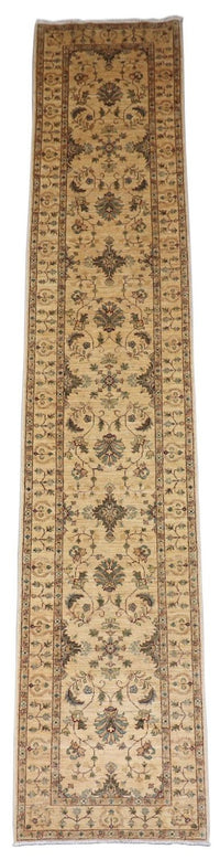 Tapis de couloir Tapis Ziegler - 394 x 78 cm - beige