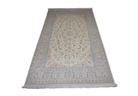 Tapis persan - Nain - 332 x 206 cm - marron clair