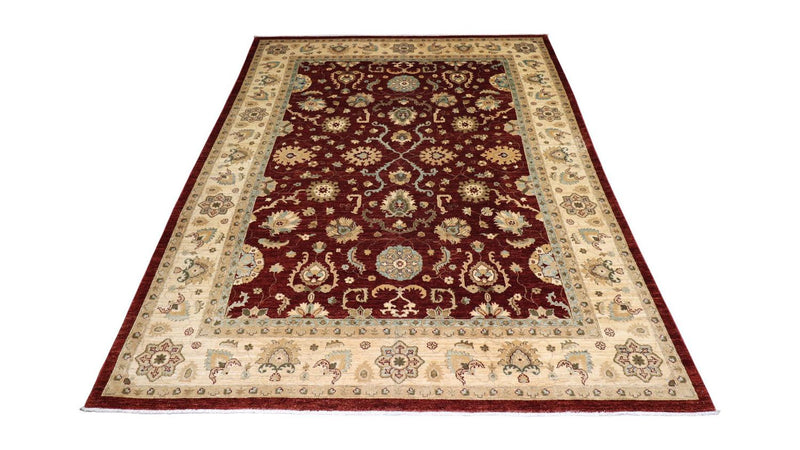 Tapis Ziegler - 357 x 276 cm - rouge foncé