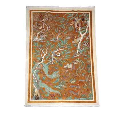 Tapis persan - Nomadic - 388 x 275 cm - marron