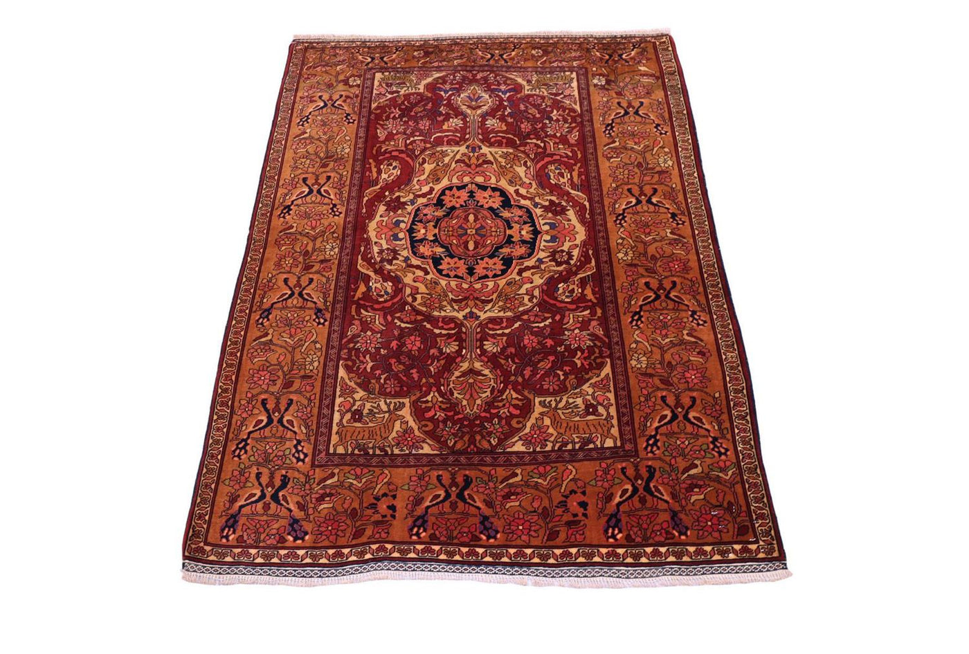 Tapis Afghan en soie Tapis 154x115cm - Tapis oriental