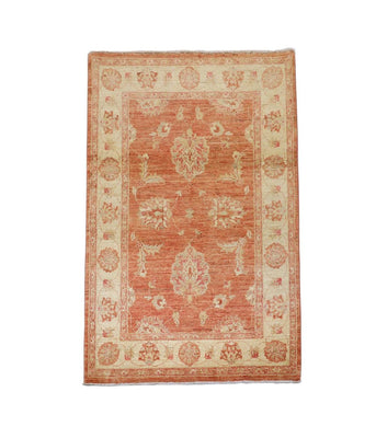 Tapis Ziegler - 152 x 108 cm - rouille