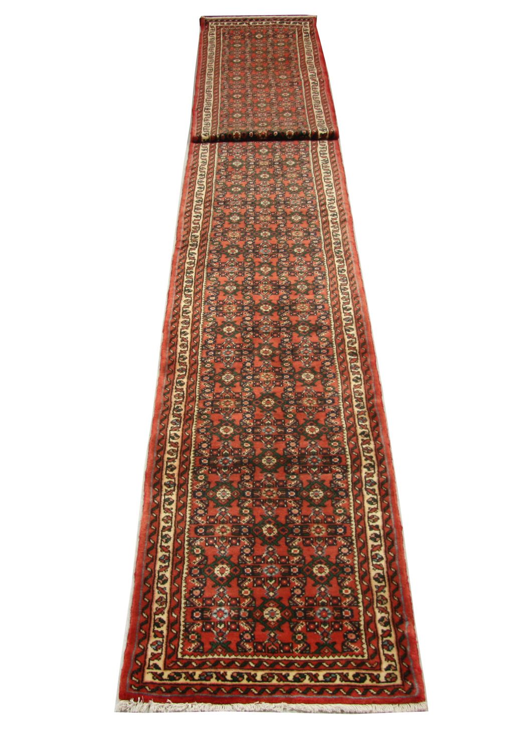 Tapis de couloir Tapis persan - Nomadic - 781 x 75 cm - rouge