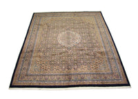 Tapis persan - Bidjar - 290 x 248 cm - bleu