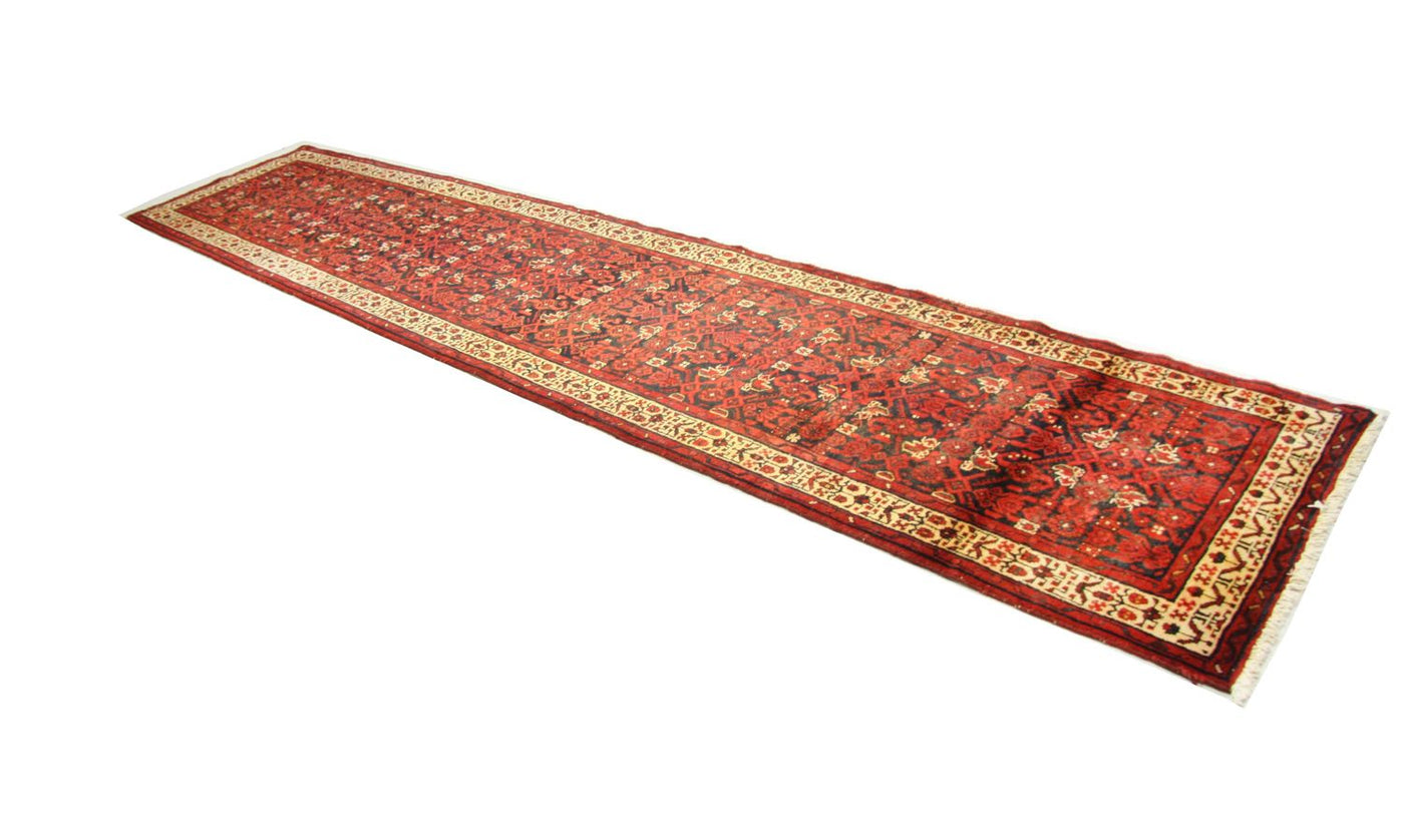 Tapis de Hamadan Tapis 403x90cm - Tapis persan