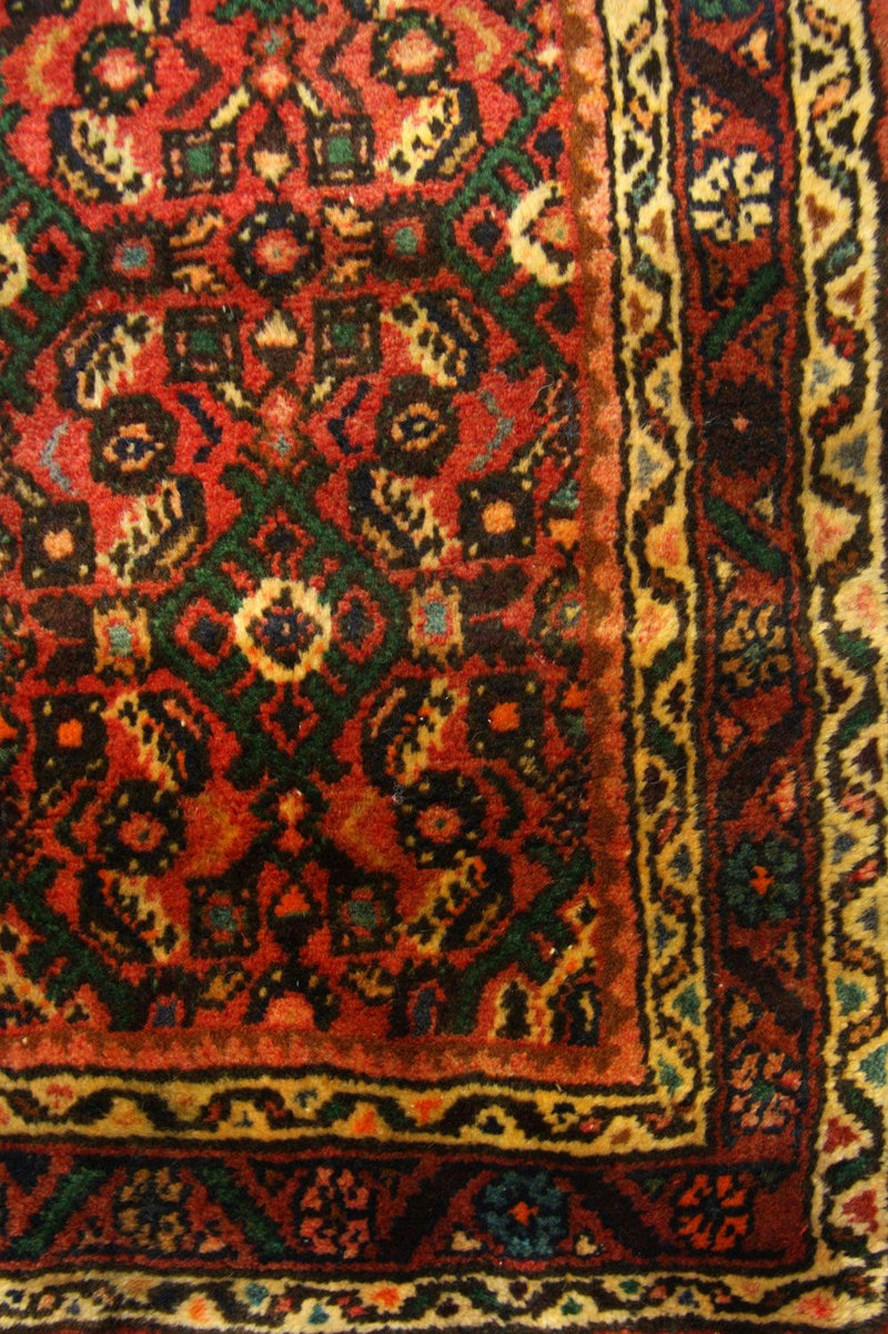 Tapis de couloir Tapis persan - Nomadic - 380 x 80 cm - marron
