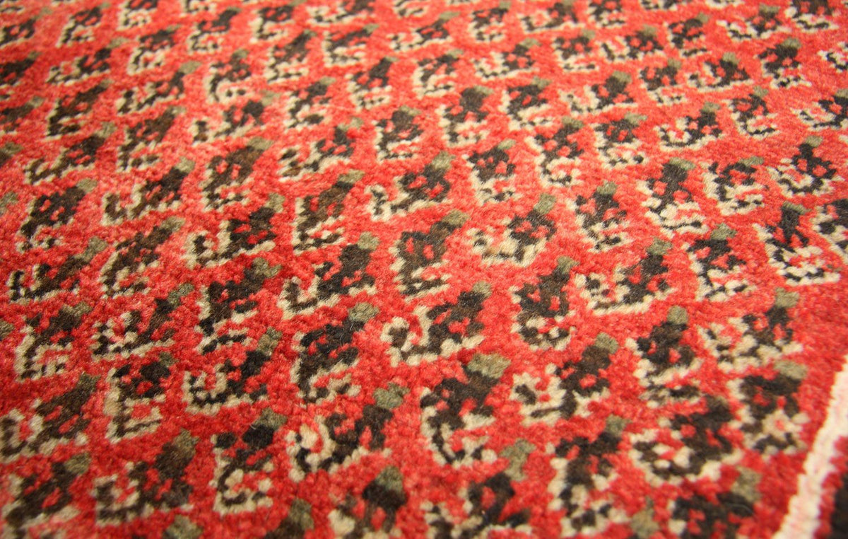 Tapis de couloir Tapis persan - Nomadic - 387 x 80 cm - rouge