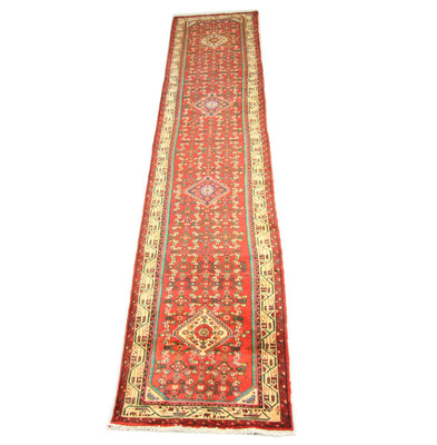 Tapis de couloir Tapis persan - Nomadic - 367 x 80 cm - rouge