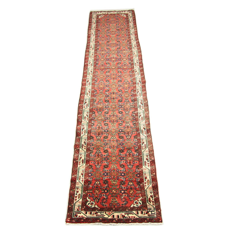 Tapis de couloir Tapis persan - Nomadic - 385 x 80 cm - rouge