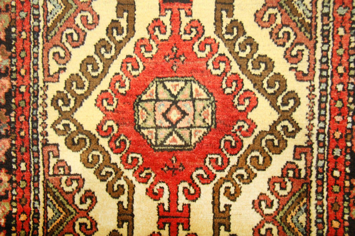 Tapis de couloir Tapis persan - Nomadic - 406 x 80 cm - rouge