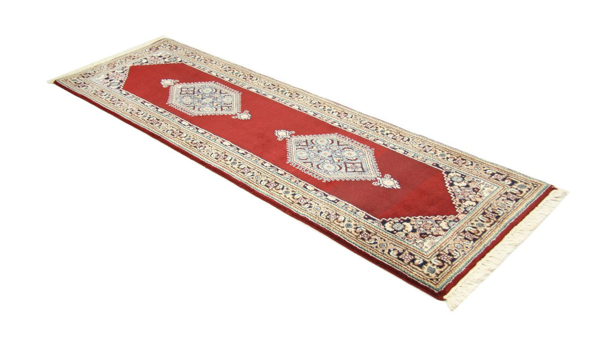 Tapis de couloir Tapis persan - Bidjar - 245 x 75 cm - rouge