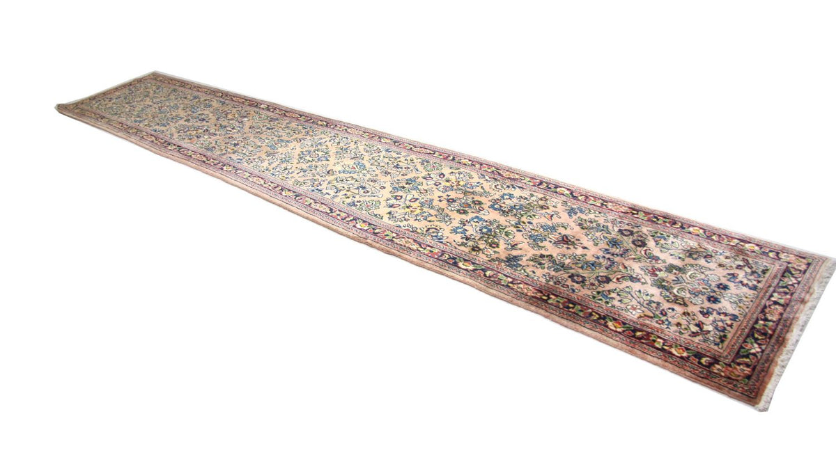 Tapis de couloir Tapis persan - Classique - 423 x 75 cm - multicolore