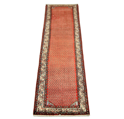 Tapis de couloir Tapis persan - Nomadic - 298 x 80 cm - marron