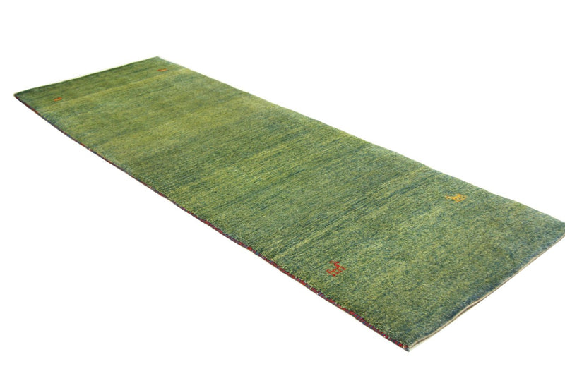 Tapis de couloir Tapis Gabbeh - Persan - 233 x 84 cm - vert