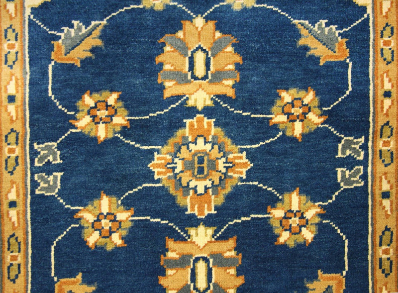 Tapis de couloir Tapis Ziegler - 315 x 78 cm - bleu