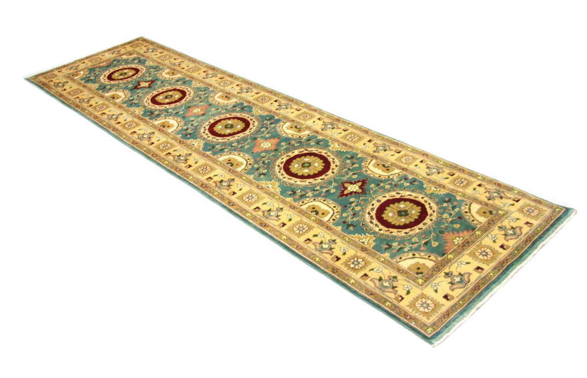 Tapis de couloir Tapis Ziegler - 293 x 81 cm - bleu