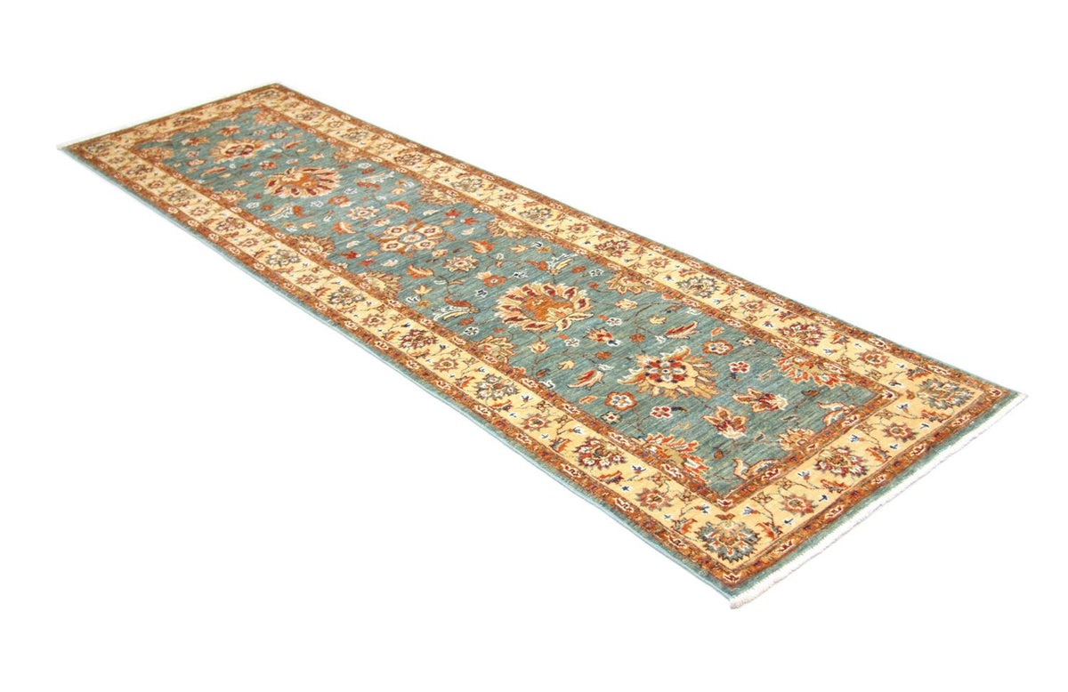 Tapis de couloir Tapis Ziegler - 262 x 71 cm - bleu