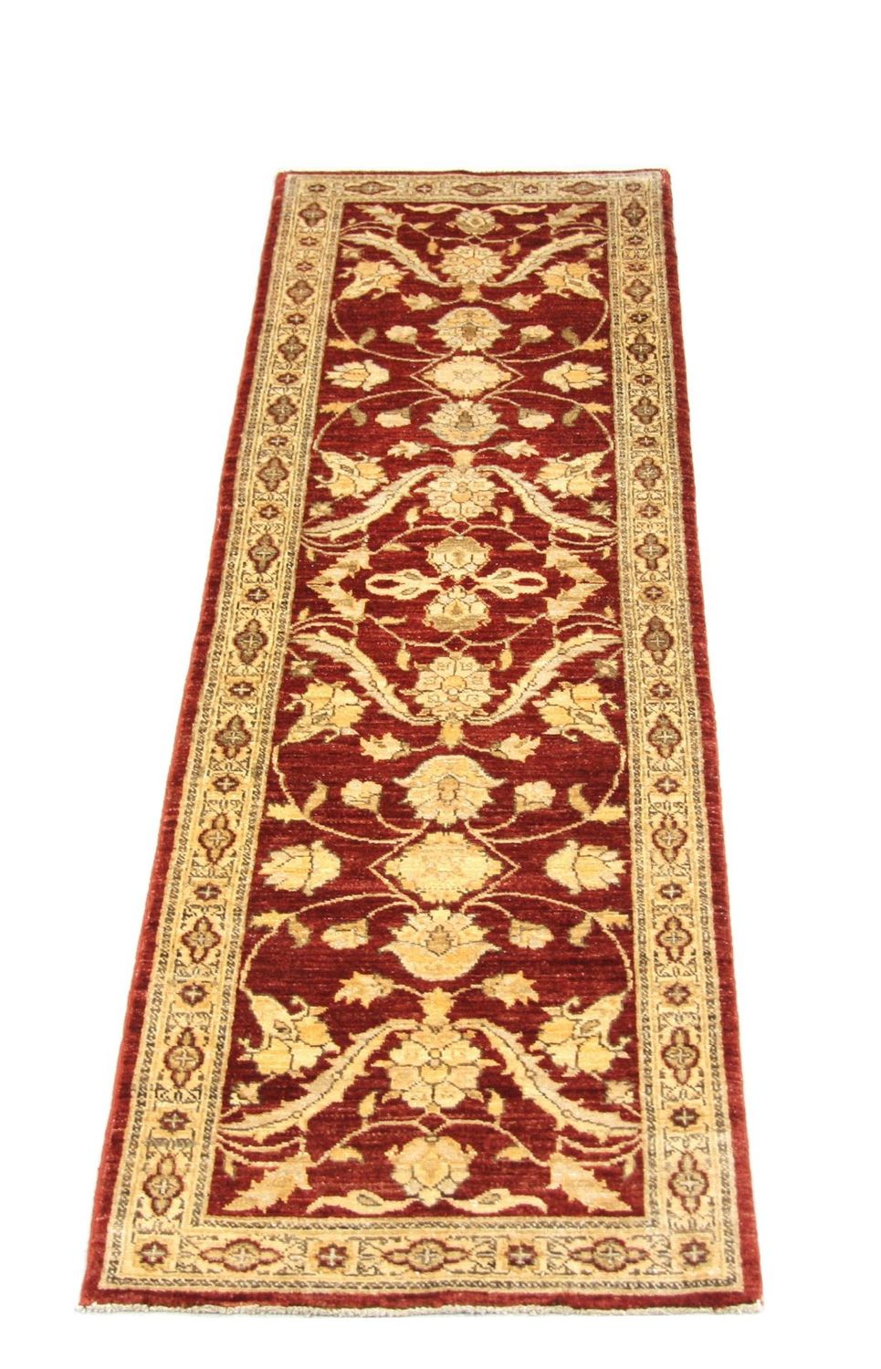 Tapis de couloir Tapis Ziegler - 248 x 76 cm - or