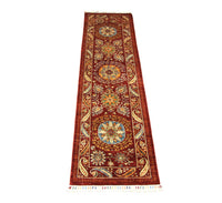 Tapis de couloir Tapis Ziegler - 307 x 78 cm - rouge