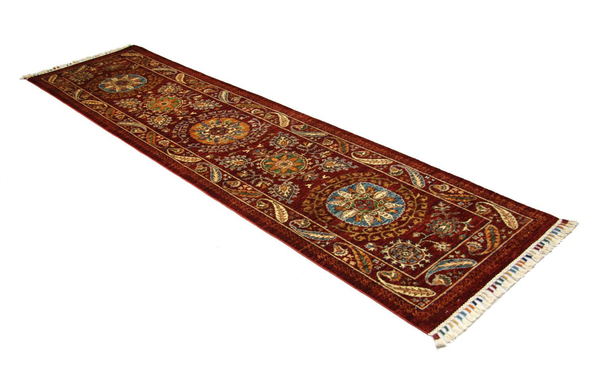 Tapis de couloir Tapis Ziegler - 307 x 78 cm - rouge