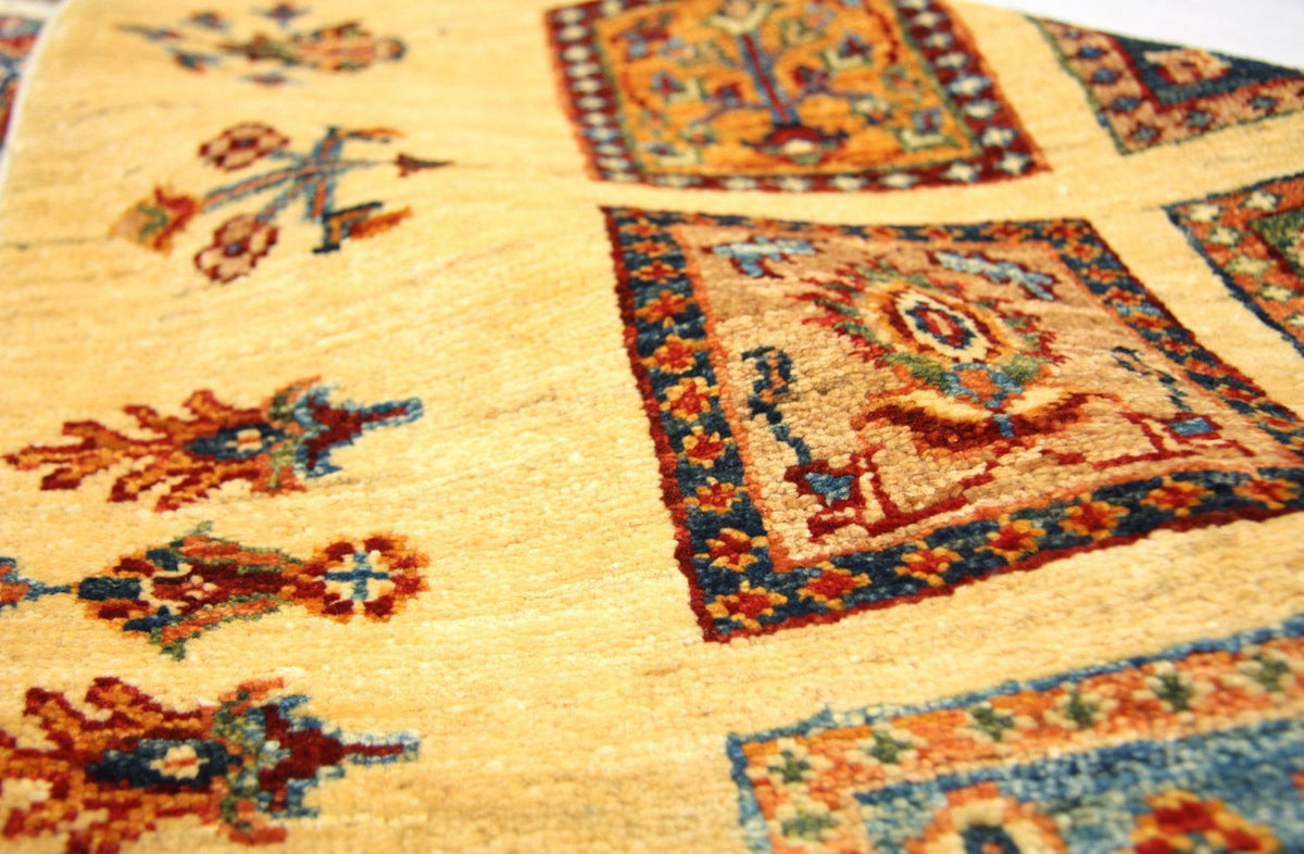 Tapis de couloir Tapis Ziegler - 248 x 81 cm - or