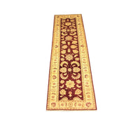 Tapis de couloir Tapis Ziegler - 291 x 80 cm - rouge