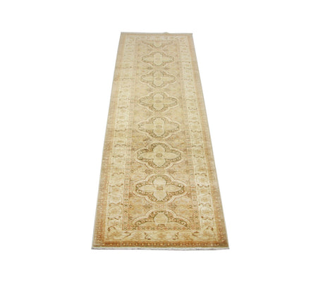 Tapis de couloir Tapis Ziegler - 324 x 97 cm - marron