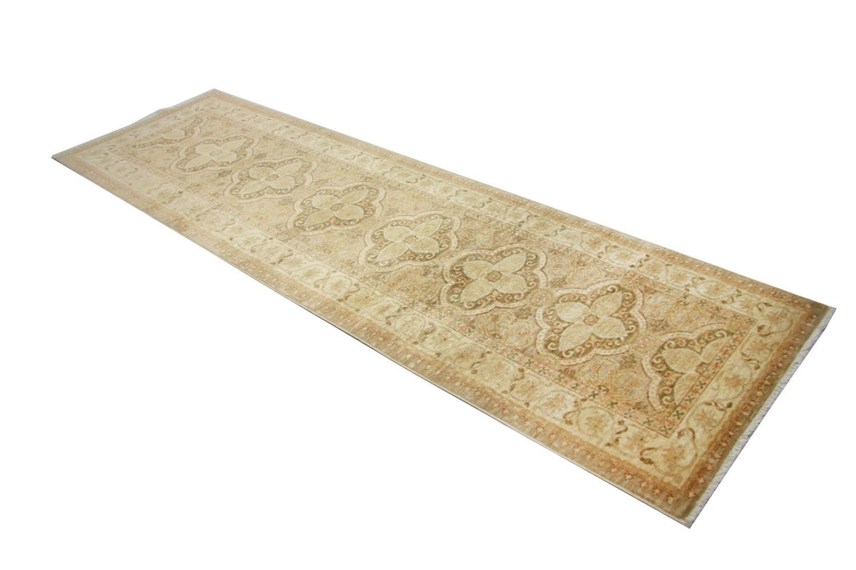 Tapis de couloir Tapis Ziegler - 324 x 97 cm - marron