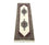 Tapis de couloir Tapis oriental - 247 x 76 cm - beige