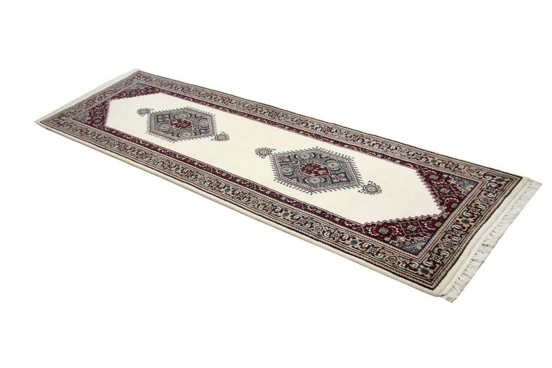 Tapis de couloir Tapis oriental - 247 x 76 cm - beige
