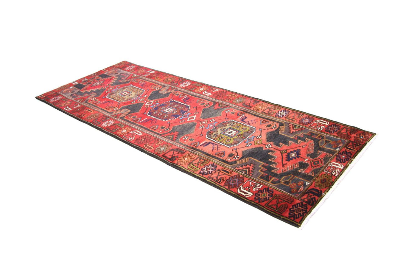 Tapis de Hamadan Tapis 294x104cm - Tapis persan