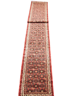 Tapis de couloir Tapis persan - Nomadic - 783 x 80 cm - rouge