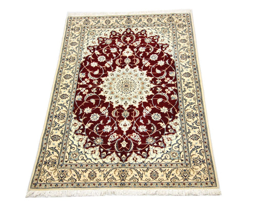 Tapis persan - Nain - Premium - 192 x 125 cm - rouge